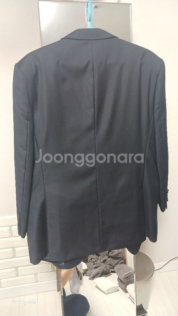 바쏘 옴므 레귤러핏 네이비 정장 자켓(105)+바쏘 옷--4