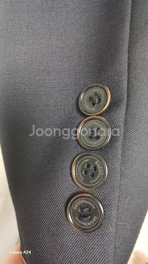 바쏘 옴므 레귤러핏 네이비 정장 자켓(105)+바쏘 옷--6