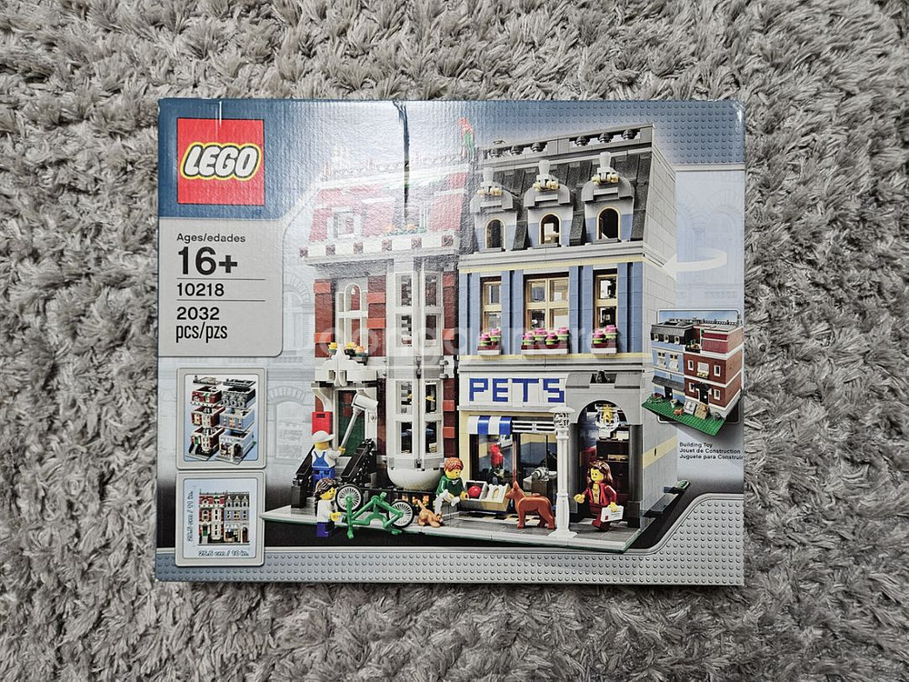 레고 모듈러 펫샵 10218--0