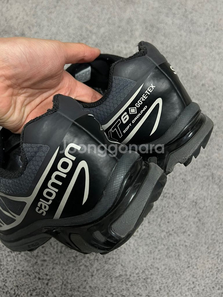 살로몬 XT-6 고어텍스 블랙 에보니--2