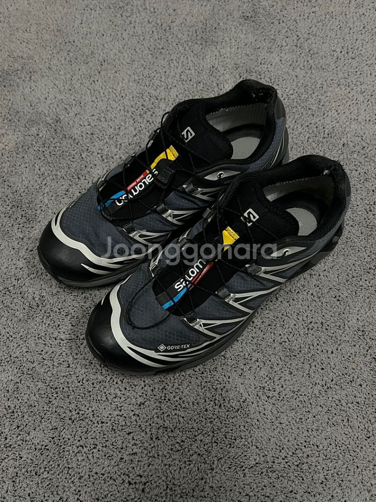 살로몬 XT-6 고어텍스 블랙 에보니--1
