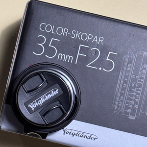 보이그랜더 35mm 2.5 상태 최상