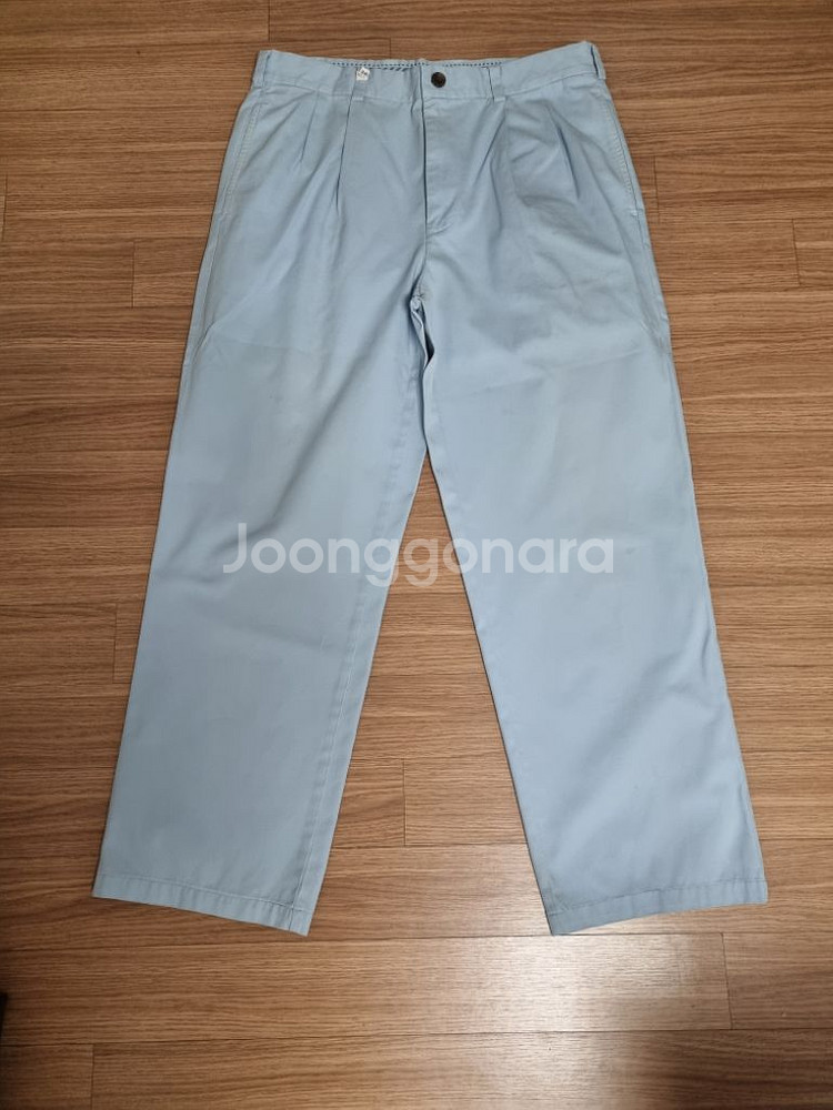 하늘색 브룩스 브라더스 면바지 35인치 brooks--0
