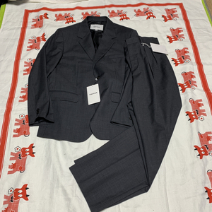 XL/30) Tonyweck 토니웩 그레이 수트 셋업(