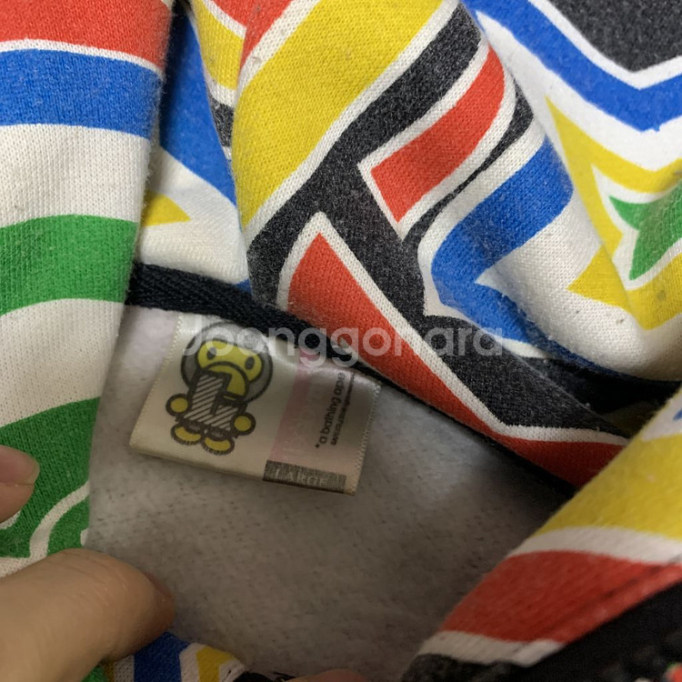 L) Baby milo by bape 베이프 후드집업--2