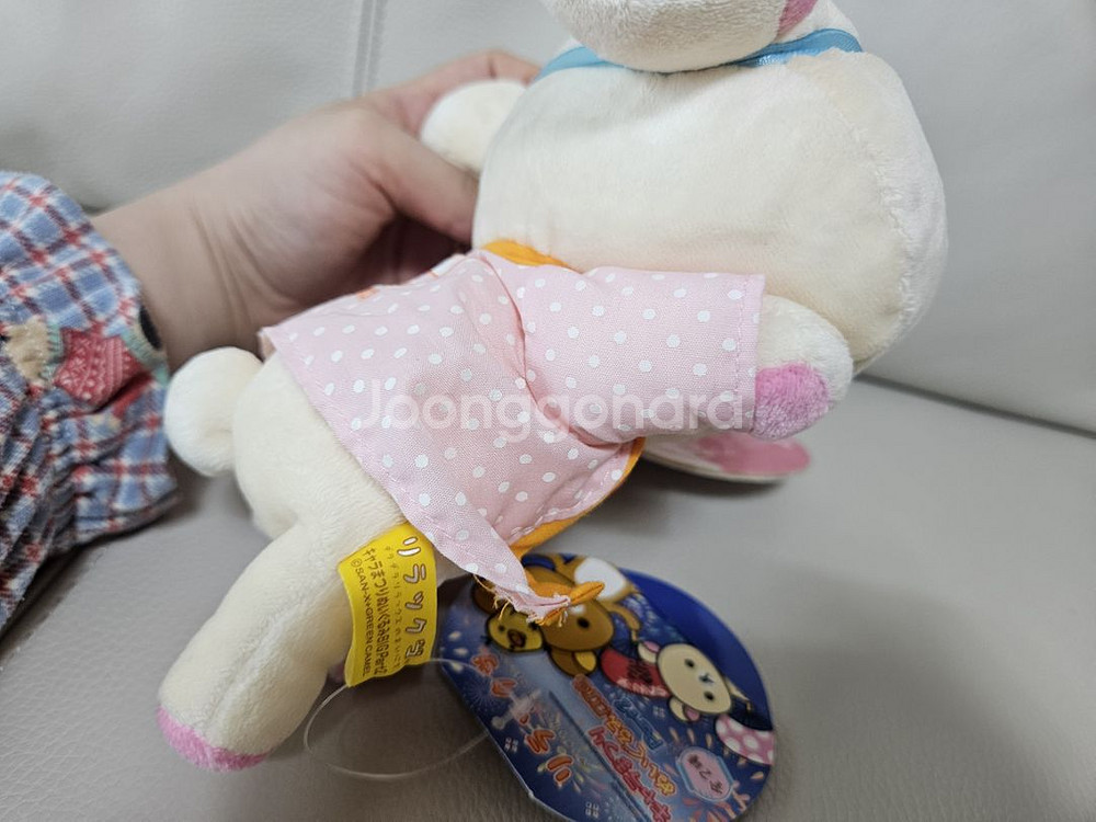 (고전정품) 코리락쿠마 마츠리 부채 인형--5