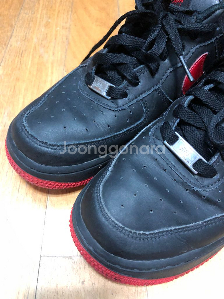 나이키 에어포스 1 07 유니버시티 레드 로우 245--2