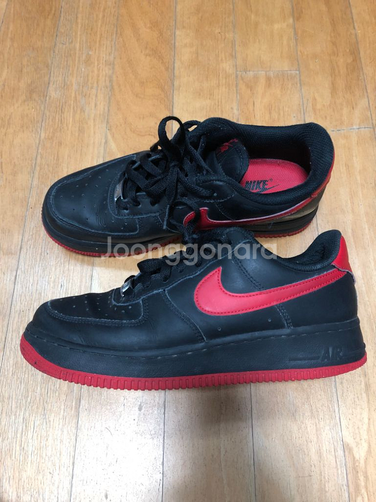 나이키 에어포스 1 07 유니버시티 레드 로우 245--5