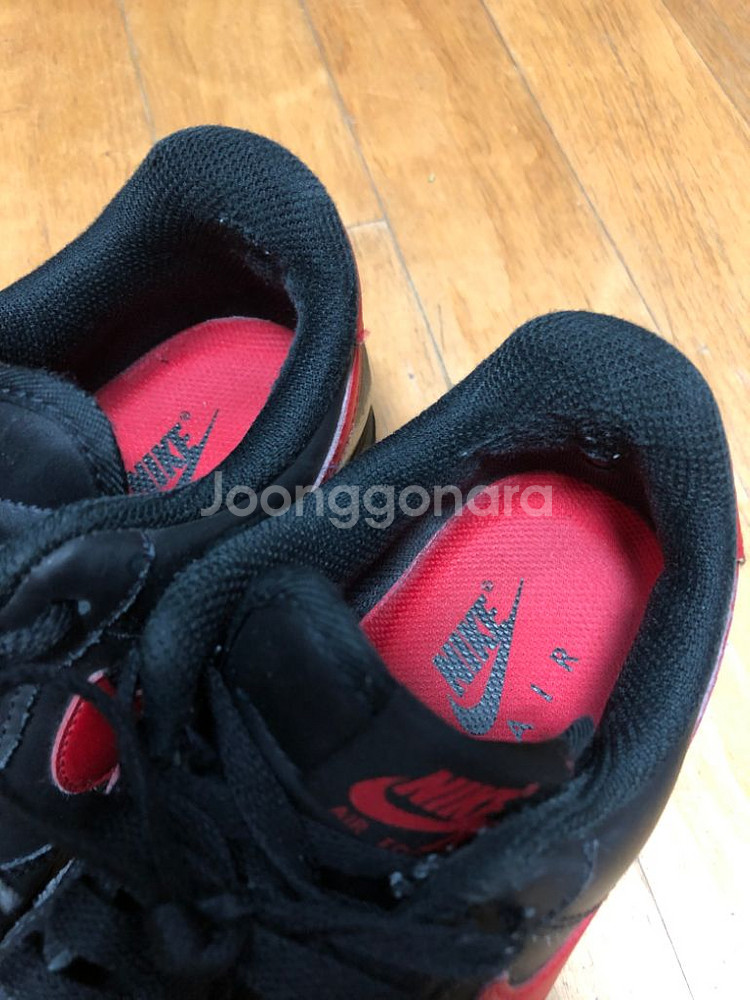 나이키 에어포스 1 07 유니버시티 레드 로우 245--4