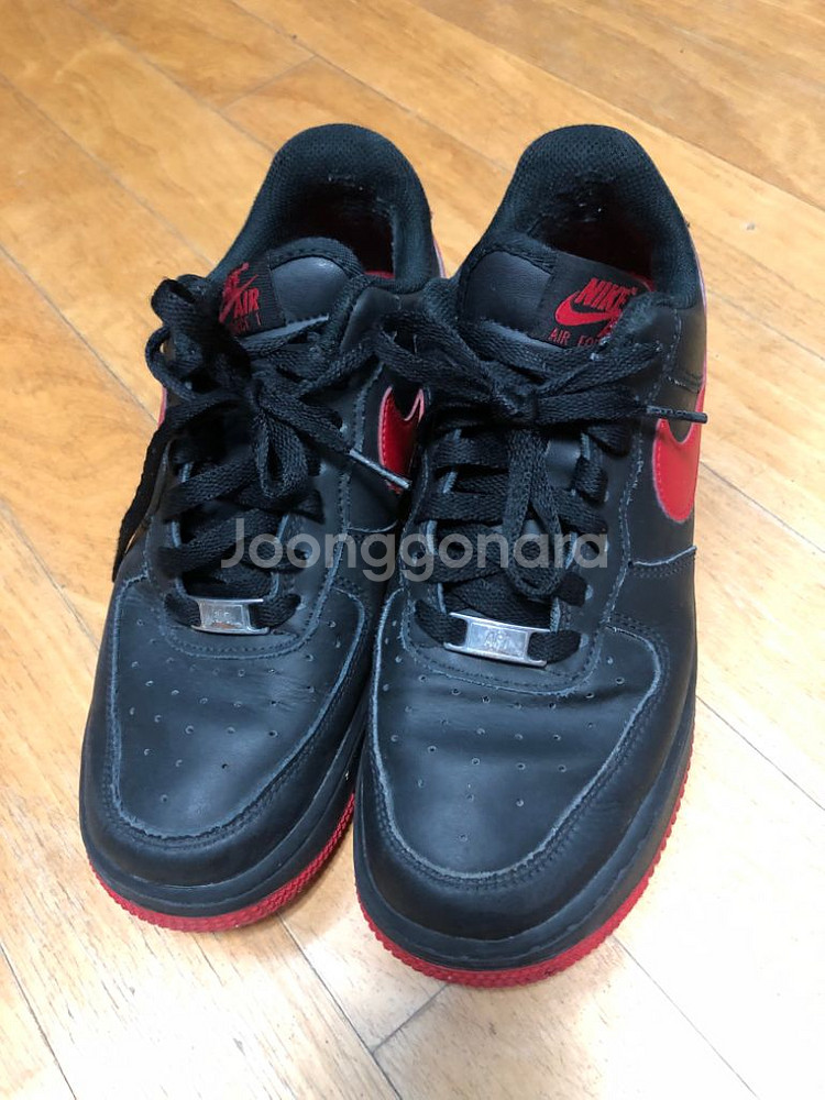 나이키 에어포스 1 07 유니버시티 레드 로우 245--1