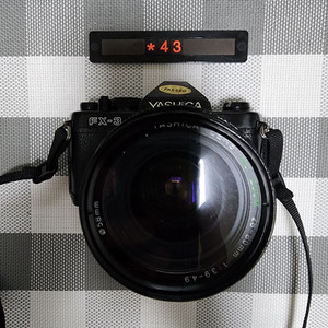 야시카 FX-3 필름카메라 28-80미리 줌렌즈