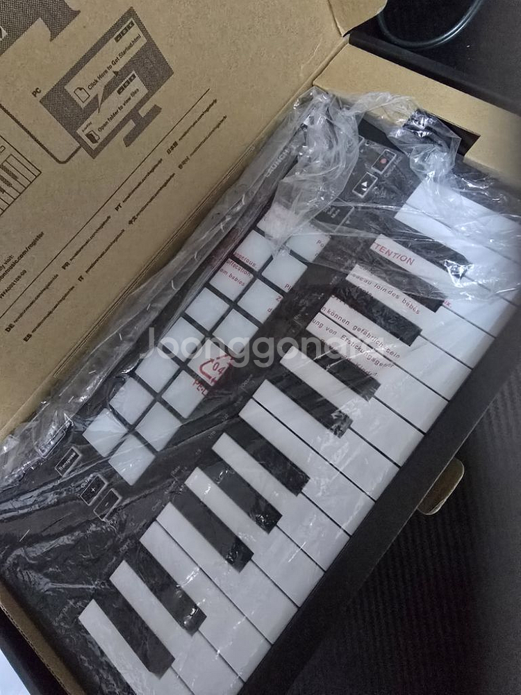 런치키 미니 MK3 키보드 미디컨트롤러 피아노--0