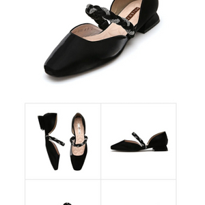 미소페 스트랩 펌프스 245/2cm+구두주걱