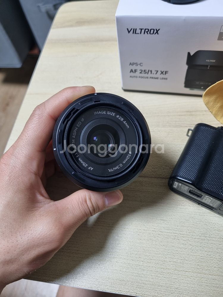 빌트록스 AF 25mm f1.7 x 마운트 후지--2