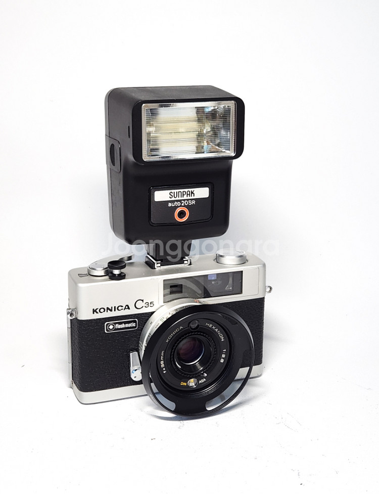 KONICA C35 Flash matic. 필카.--0