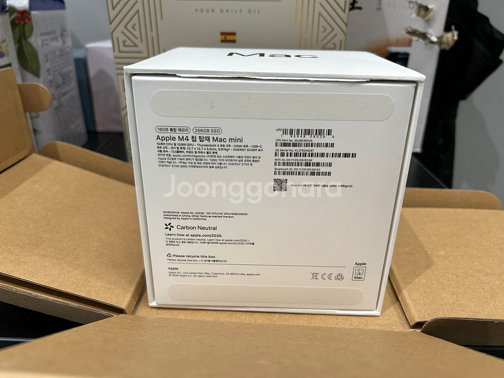 맥미니 m4 16기가램 256용량--1
