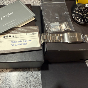 태그호이어 아쿠아레이서 41mm 오토매틱 + 디버클 러