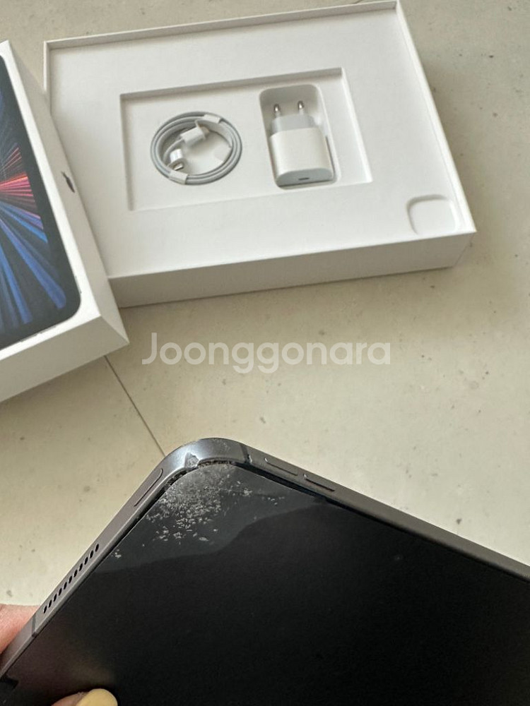 ipad 5세대 512기가 셀룰러 12.9인치 풀박스--3