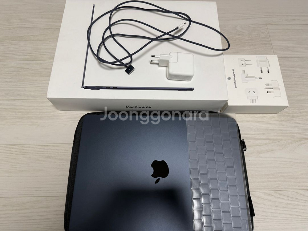 맥북에어M2 15inch 미드나잇블루 512/8--6