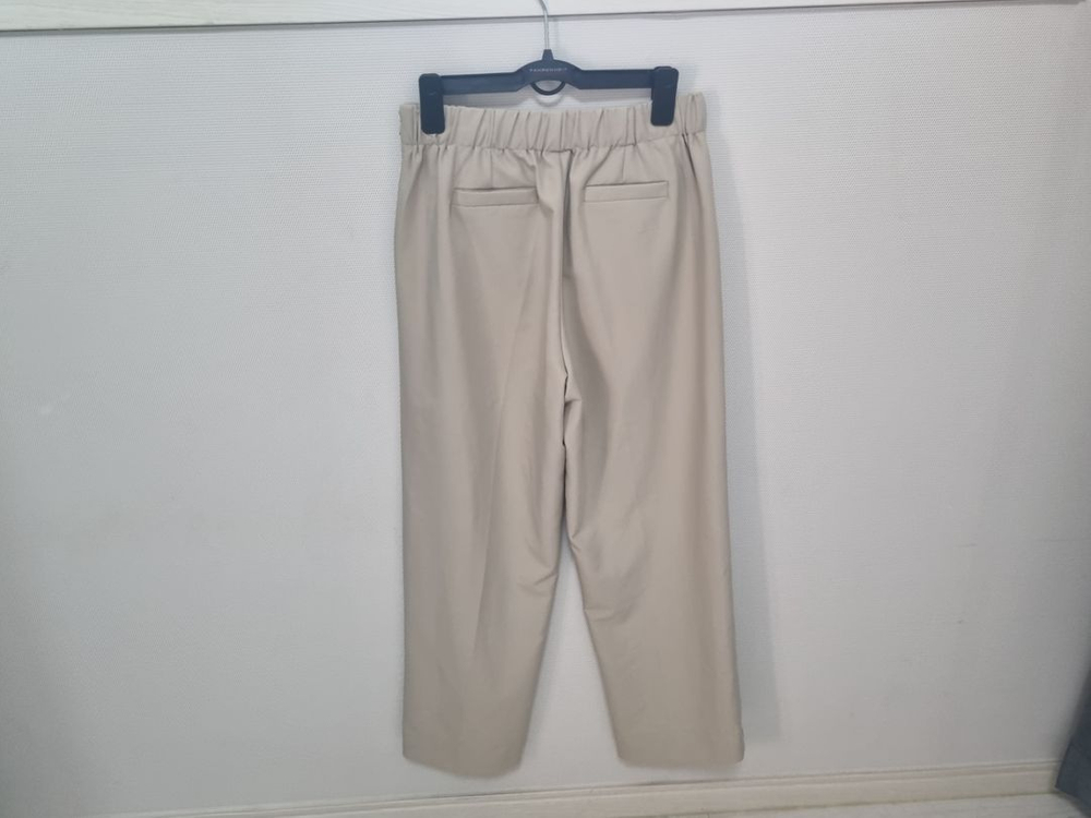 (새상품) 피그먼트 밴딩 슬랙스 베이지 free사이즈--1