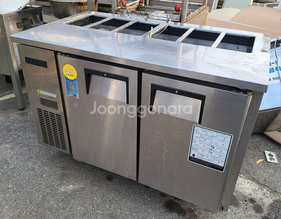 부성 에베레스트 간냉식 찬테이블 냉장고 1200--1