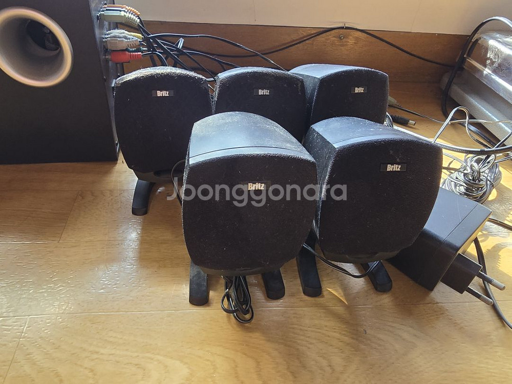 브리츠 우퍼 스피커 세트 br-5100--1