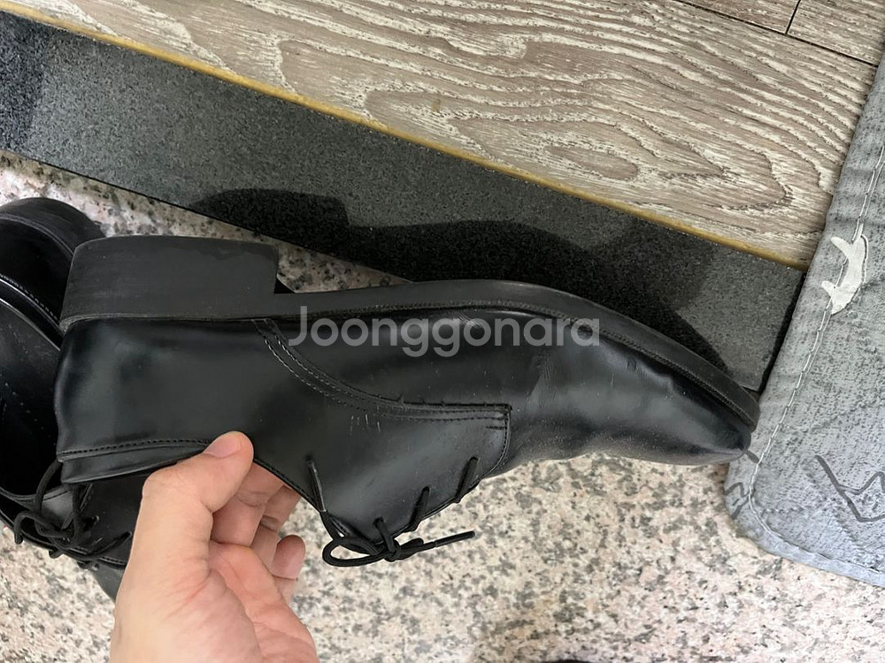 남성용 블랙 정장구두 270--3