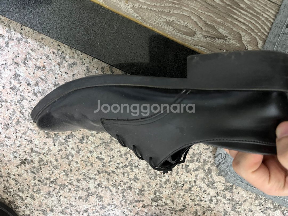 남성용 블랙 정장구두 270--2
