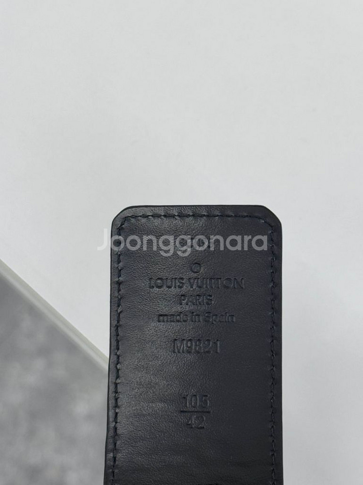 [백화점] 루이비통 LV 이니셜 벨트 모노그램 캔버스--1