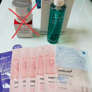 메디큐브 블랙 헤드 클렌징, 마스크팩 세트