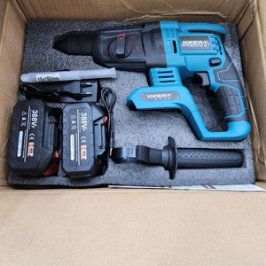 브러시리스 전기 해머 드릴 무선 충전식 전동 공구,