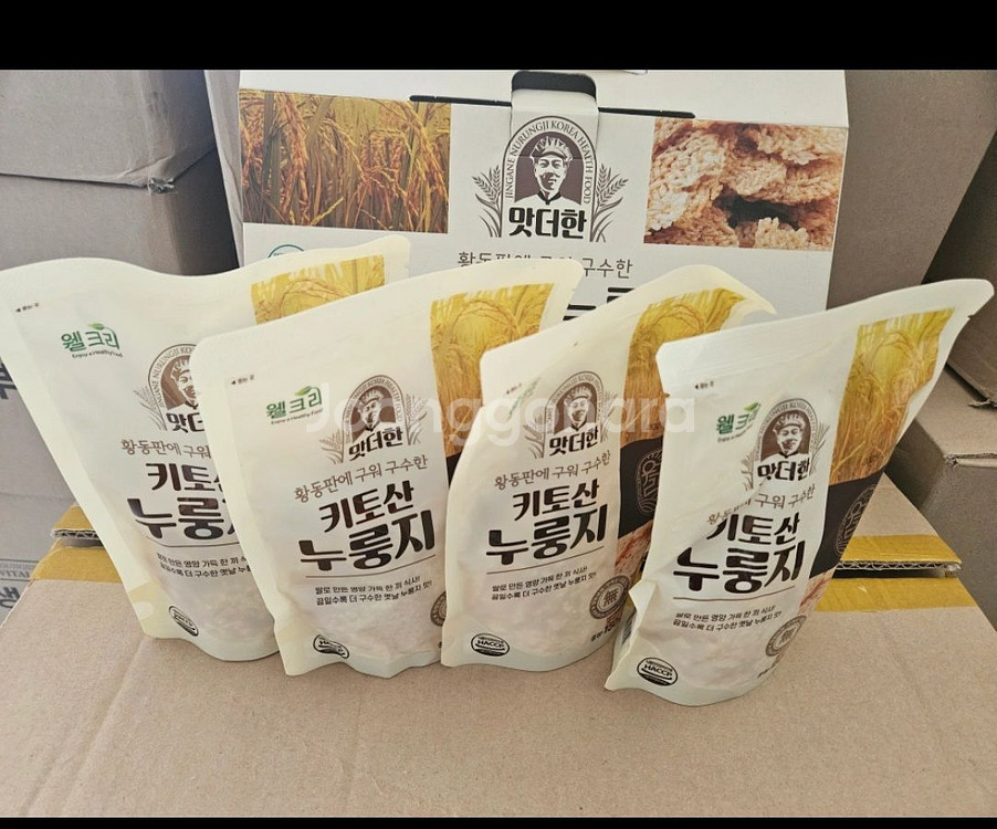 키토산 누룽지 옛날맛 그대로150gx4개--0