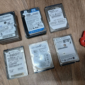 노트북 HDD 320GB 2.5인치 윈도우10 유틸등