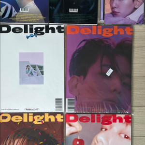 백현 Delight & Bambi 앨범, 구성품 일괄