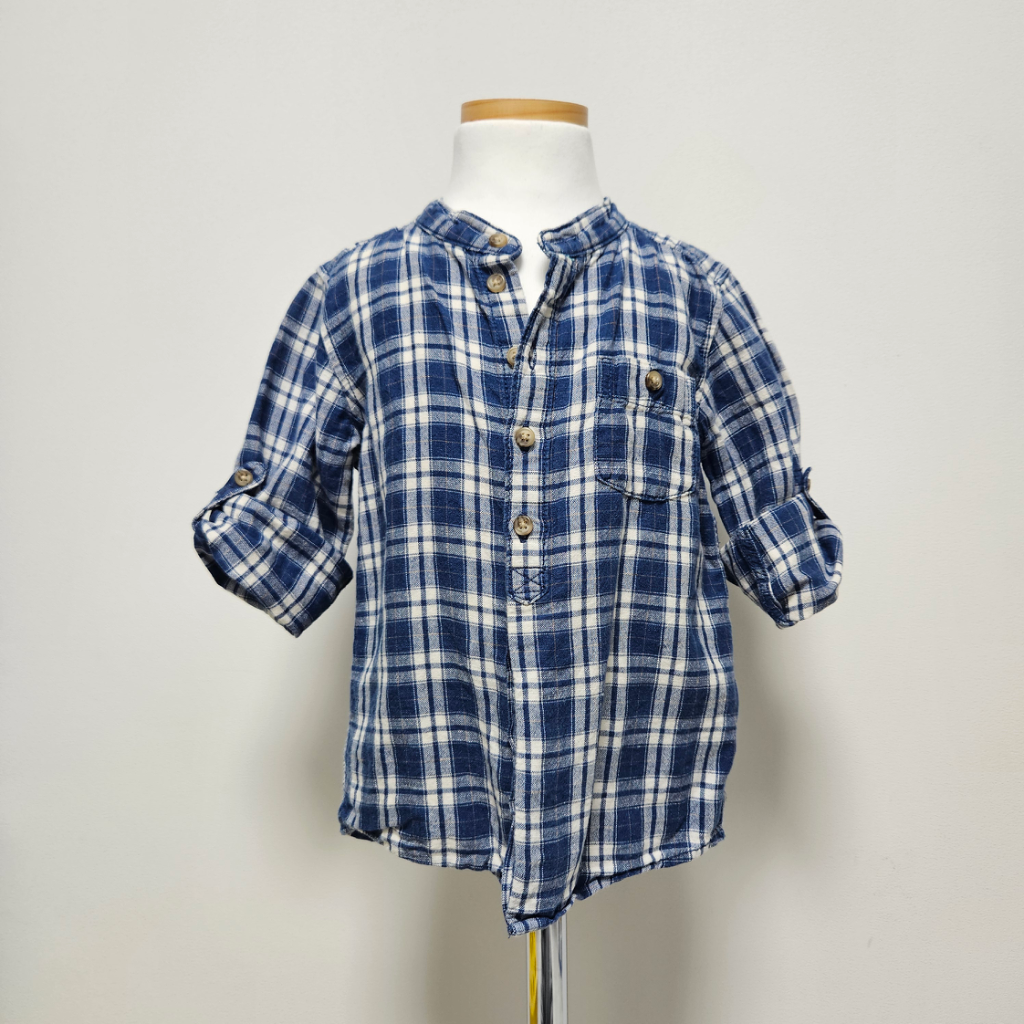 H&M 키즈 코튼 셔츠 (2Y, 12-24개월)