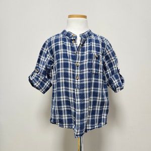 H&M 키즈 코튼 셔츠 (2Y, 12-24개월)