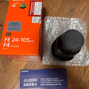 소니 FE 24-105mm F4 G OSS 렌즈 팝니다