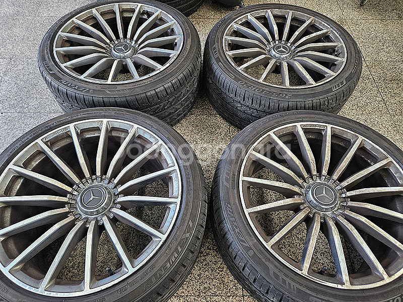 벤츠 X290 GT43AMG 정품 20인치 휠타이어 셋--1