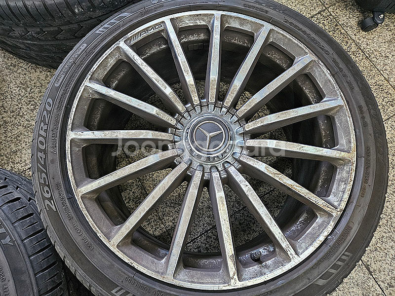 벤츠 X290 GT43AMG 정품 20인치 휠타이어 셋--4