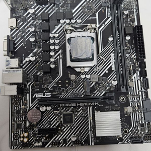 cpu i3-10100f, 메인보드 asus h510m
