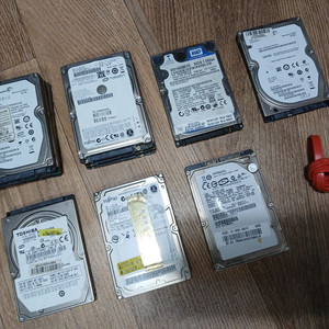 노트북 HDD 160GB 2.5인치 윈도우10 유틸등