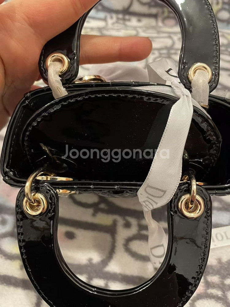 새제품)디올 미니백--5