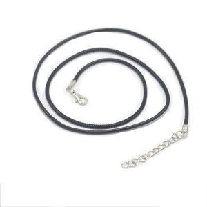 새 4개 검정색 80CM 체인 목걸이줄 끈 펜던트 고급