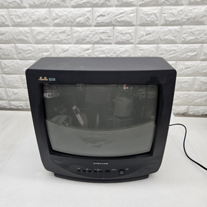 부품용 삼성 14인치 브라운관 TV 입니다