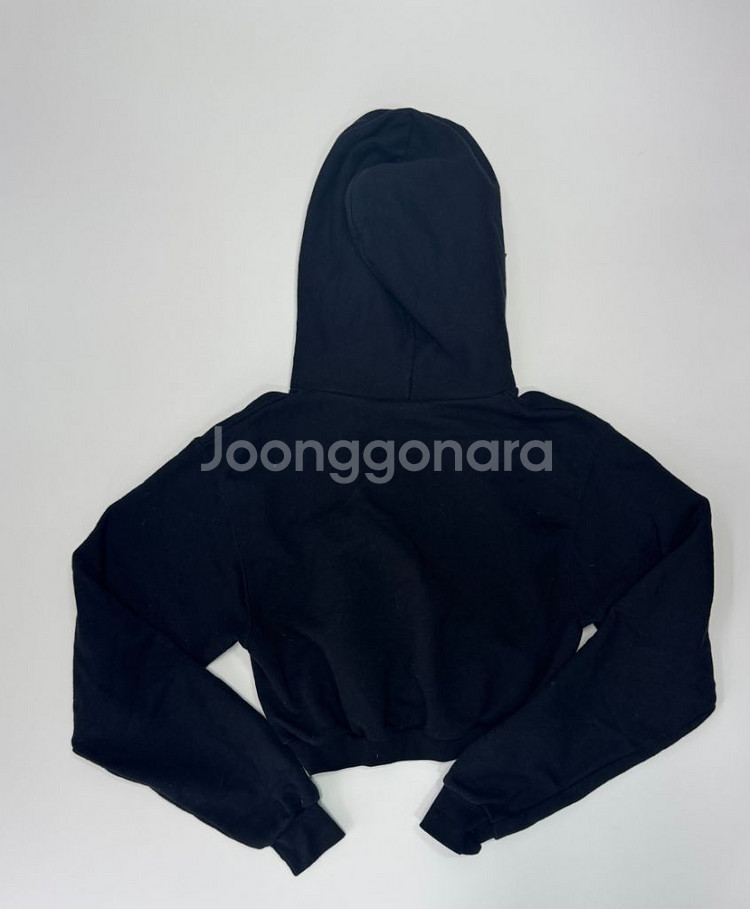 여성 챔피온 크롭 후드티--1