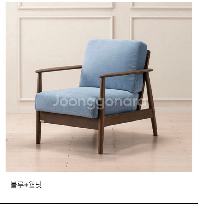 현대 리바트 쇼파 리바트 올 뉴탐 1인 패브릭 소파--2