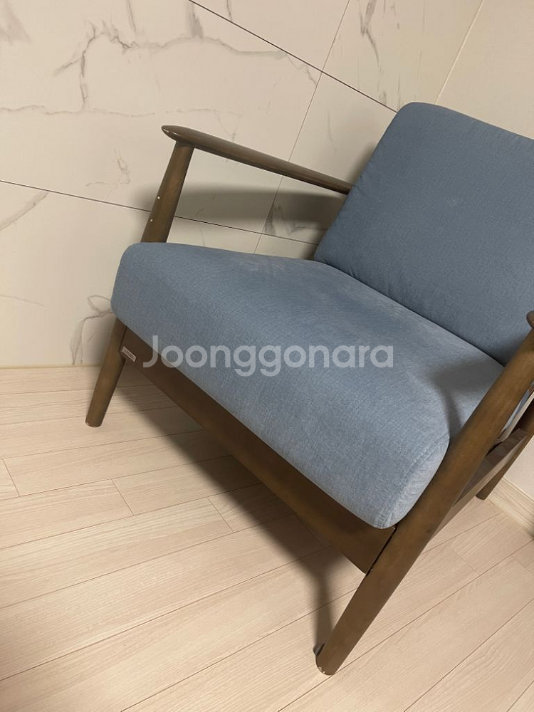 현대 리바트 쇼파 리바트 올 뉴탐 1인 패브릭 소파--4