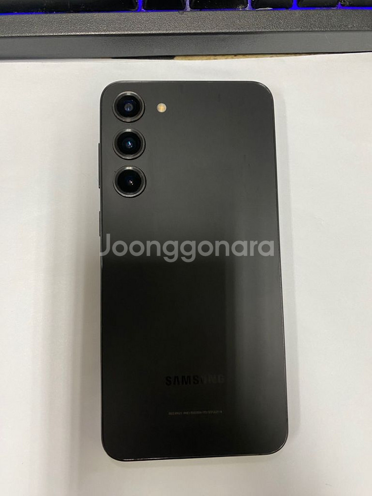 갤럭시S23플러스 블랙 A급 256GB 무잔상--0