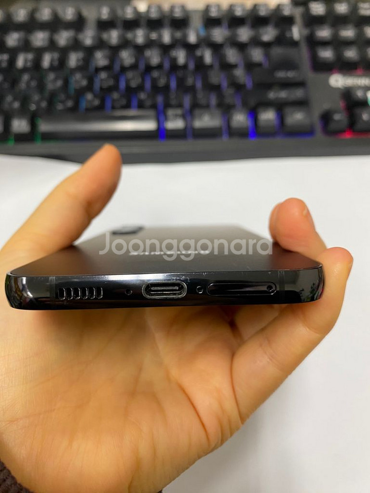 갤럭시S23플러스 블랙 A급 256GB 무잔상--3