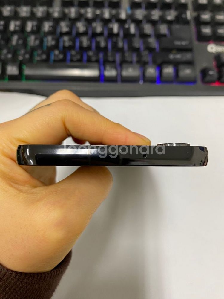 갤럭시S23플러스 블랙 A급 256GB 무잔상--6